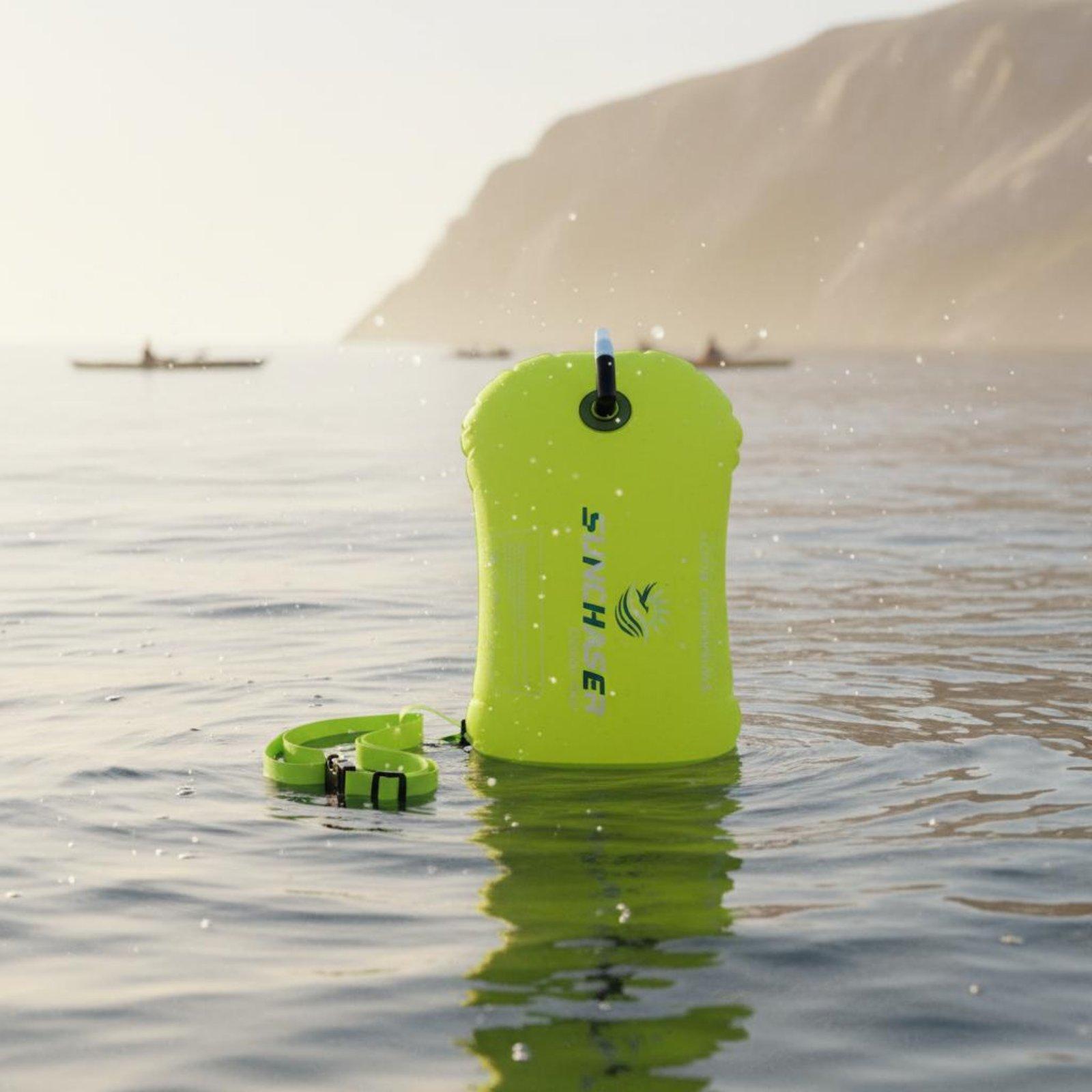 Swim Buoy Open Water - Flotador Inflable para Natación con Compartimento