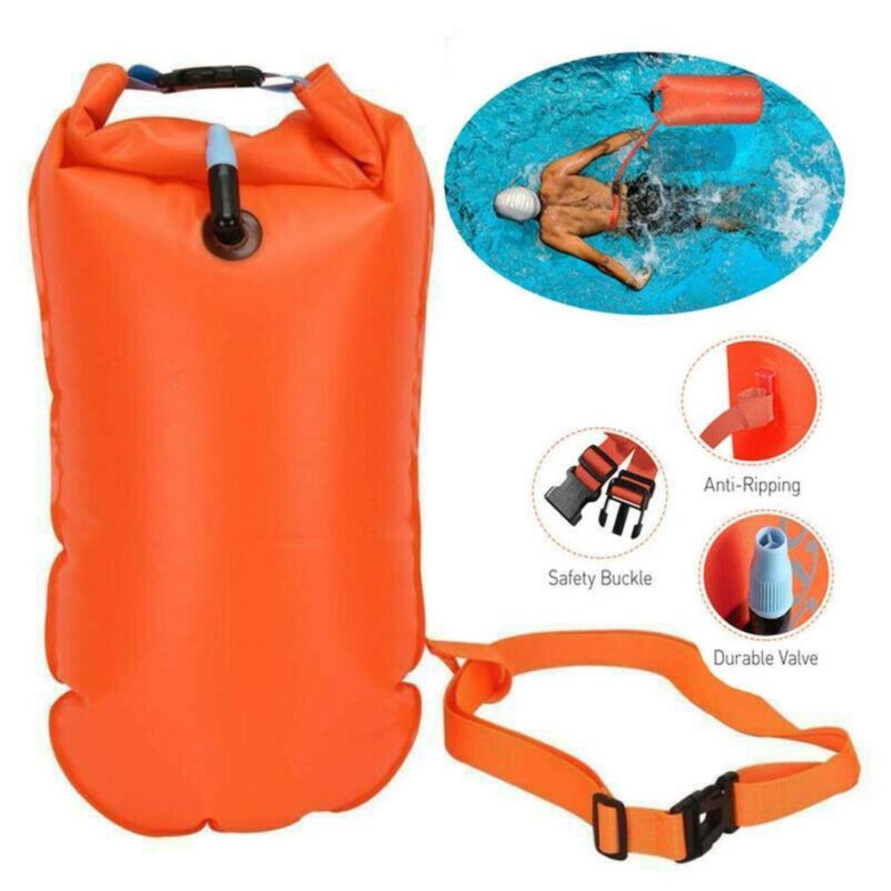 Swim Buoy Open Water - Boya de natación abierta inflable, bolsa