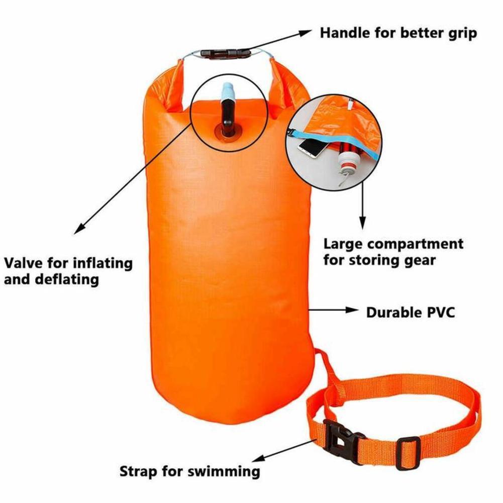 Boya de natación abierta infla - Swim Buoy Open Water reseña y precio
