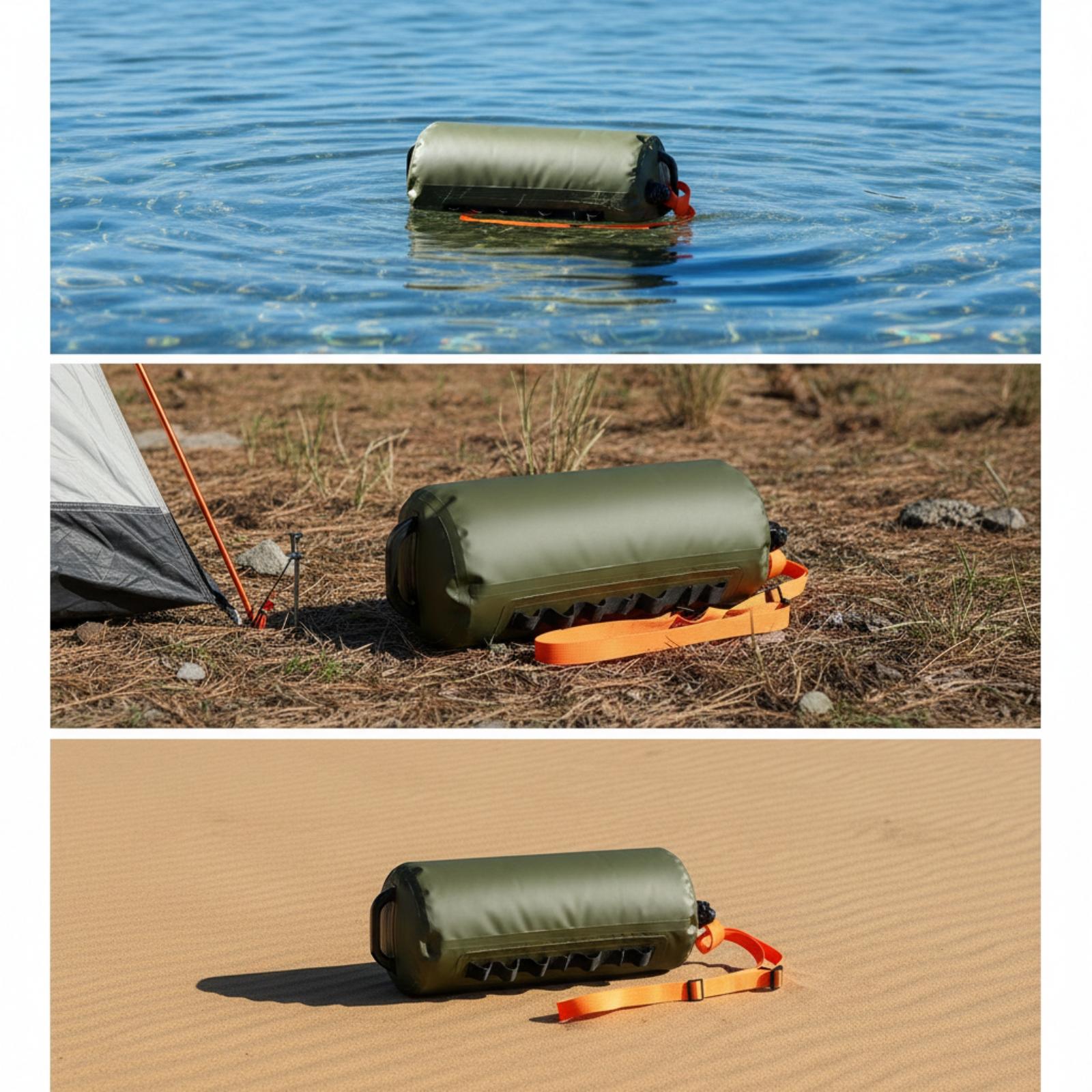 Boya de seguridad de PVC de al - Swim Buoy Open Water reseña y precio