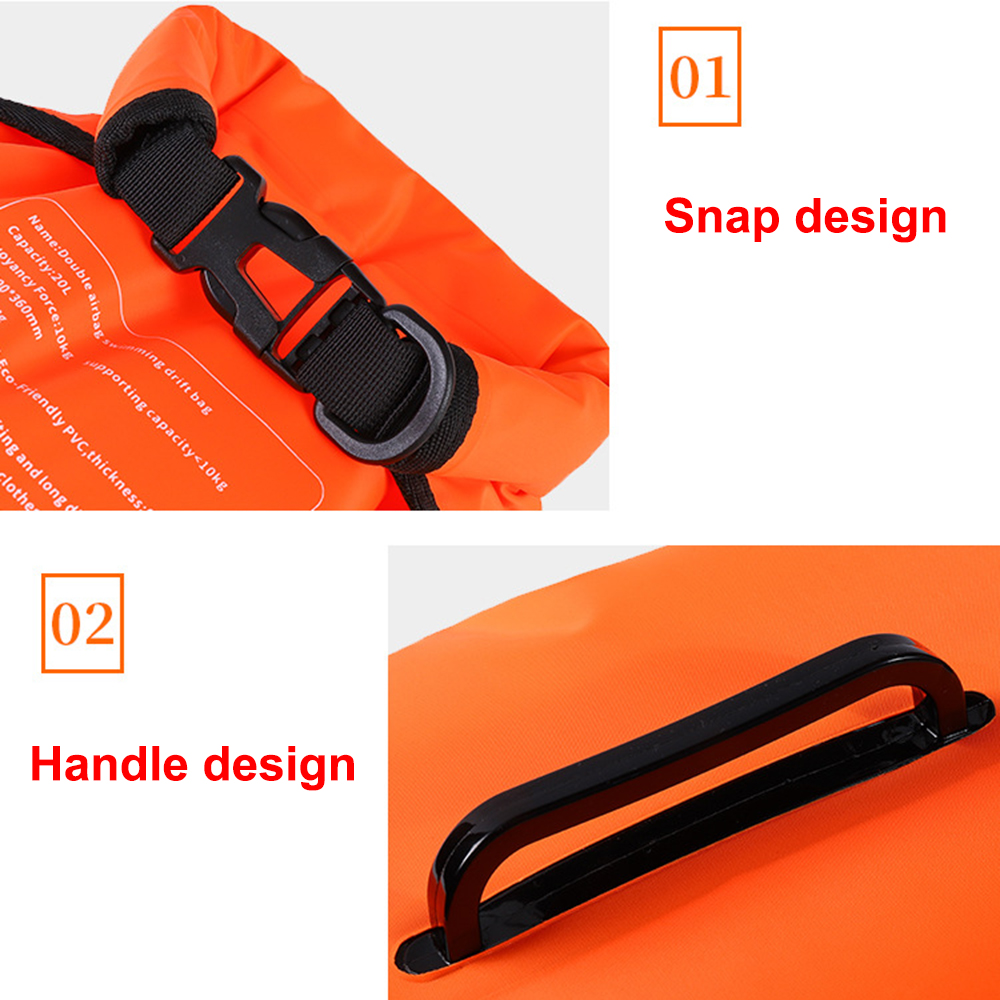 Boya inflable de natación abie - Swim Buoy Open Water reseña y precio